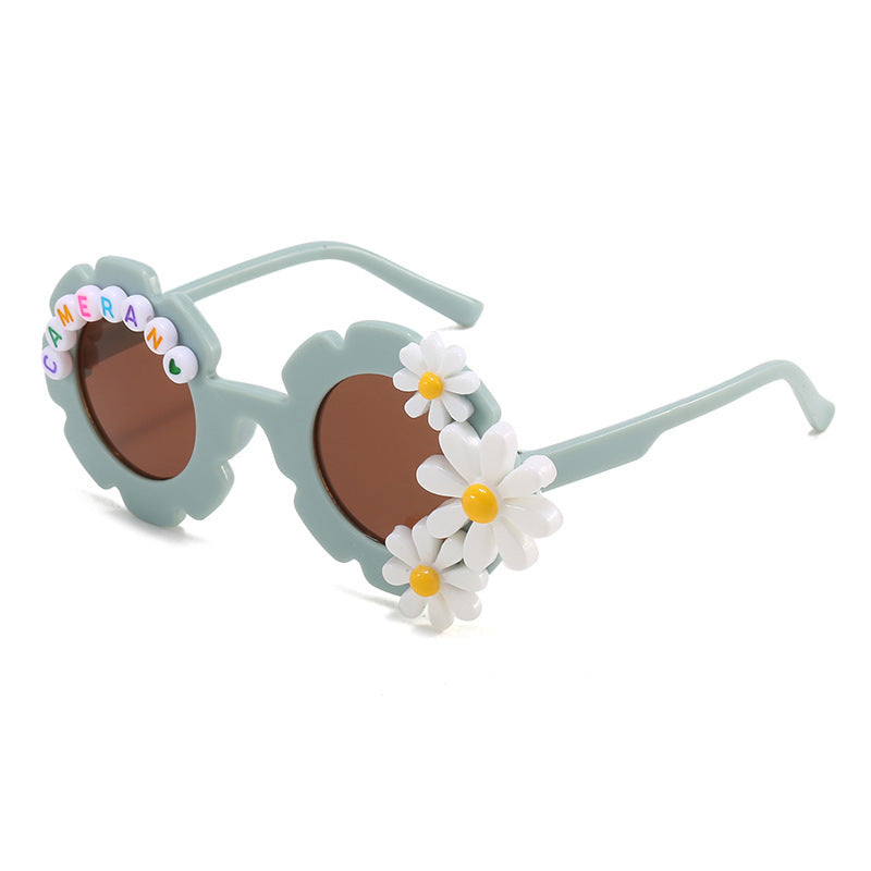 PC al por mayor 2023 Gafas de sol de New Flower Kids